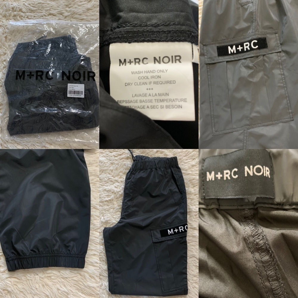 Men’s Black Cargo Pants - Picture 8 of 16